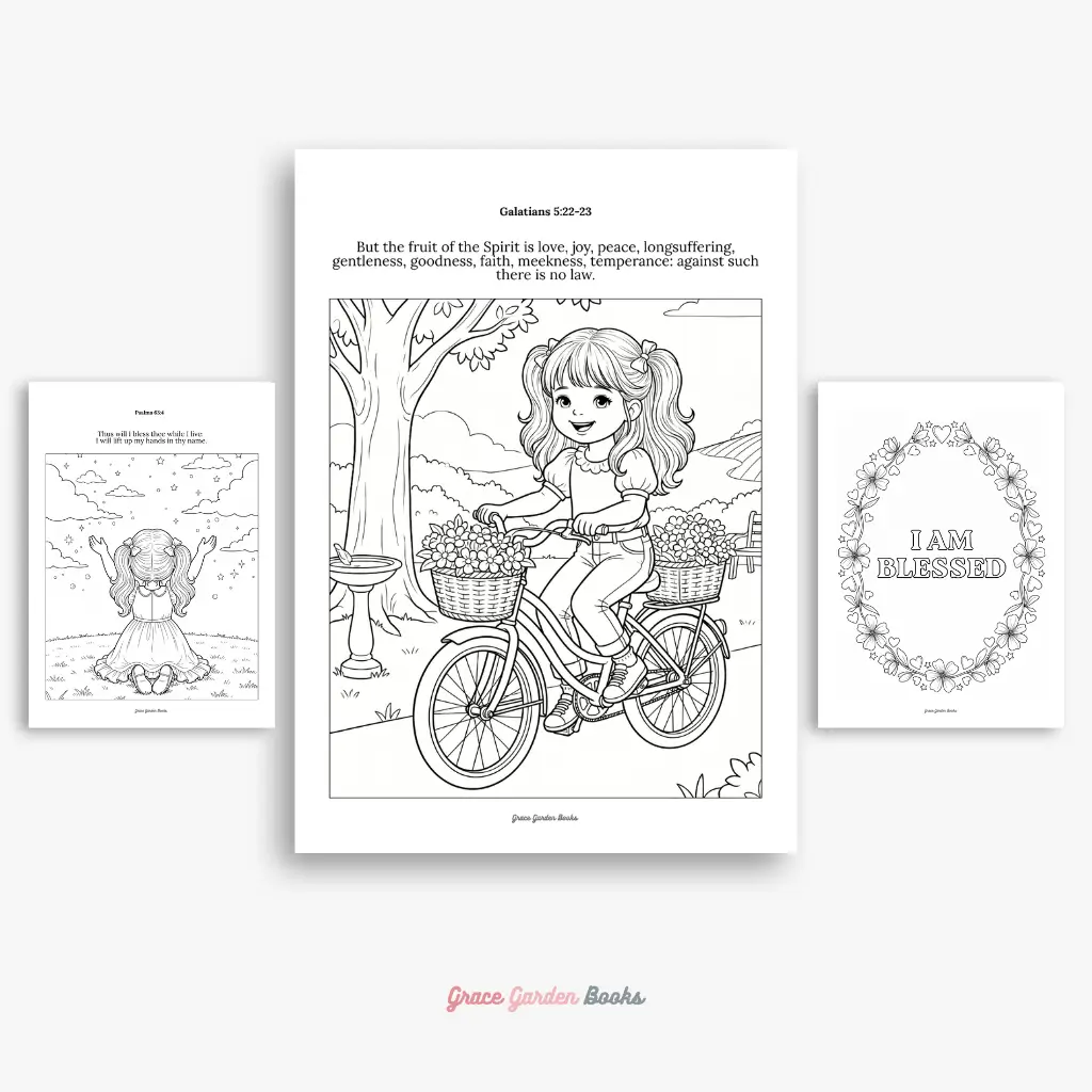 Bible Verse Coloring Pages 3Free Pages