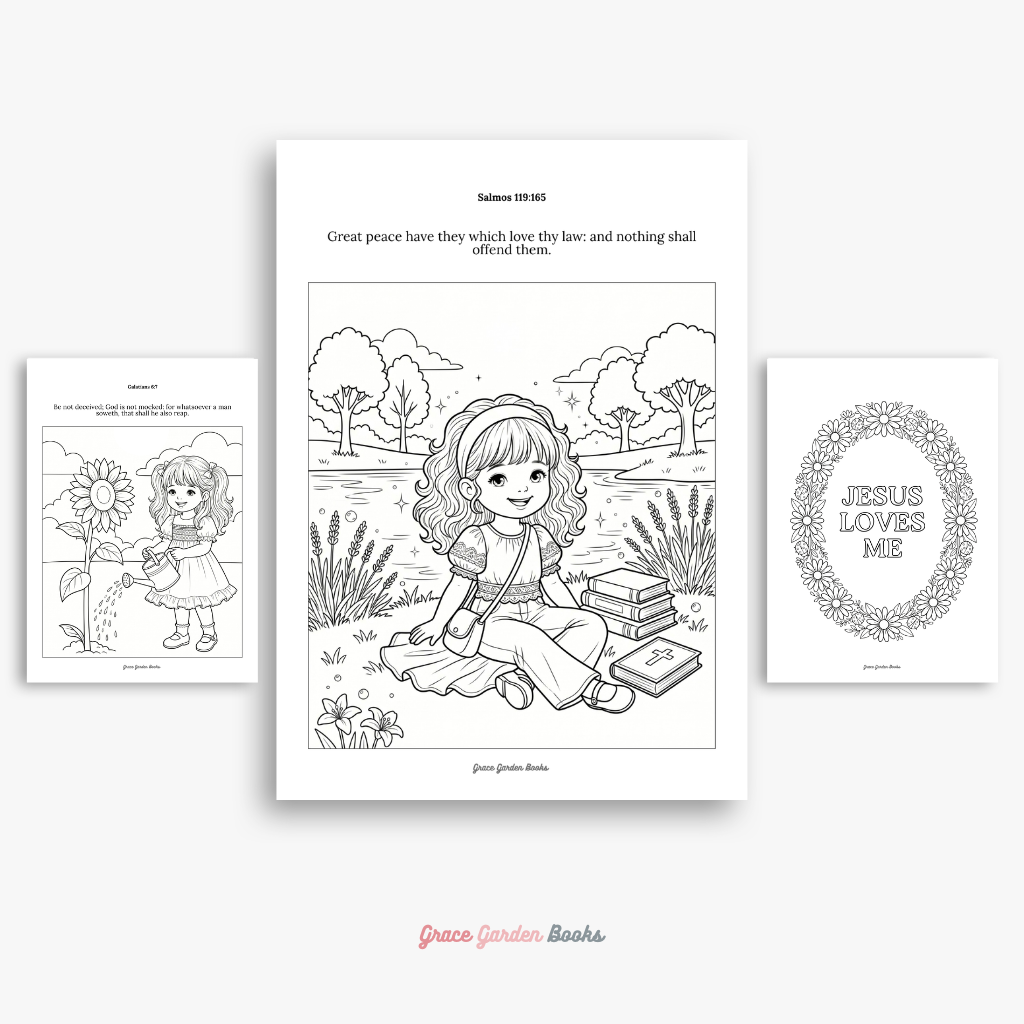 Scripture Coloring Collection Vol. 2 - 7 pages